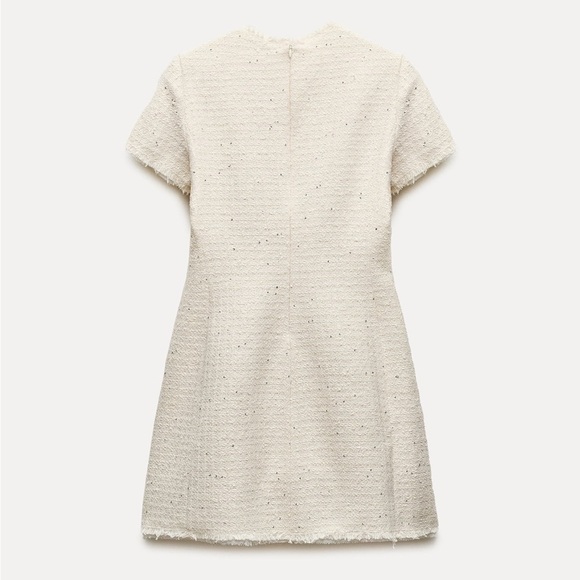 New ZARA Short Structured Dress ZW Collection - Picture 8 of 13